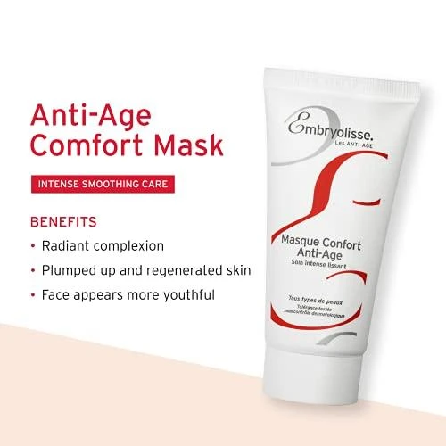 Embryolisse Anti-Aging Comfort Mask veido kaukė, 60 ml