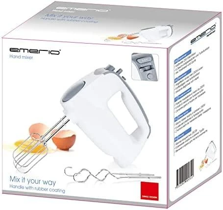 Plakiklis Emerio HM-110921.12 Baltas | Rankinis maišytuvas | 250 W