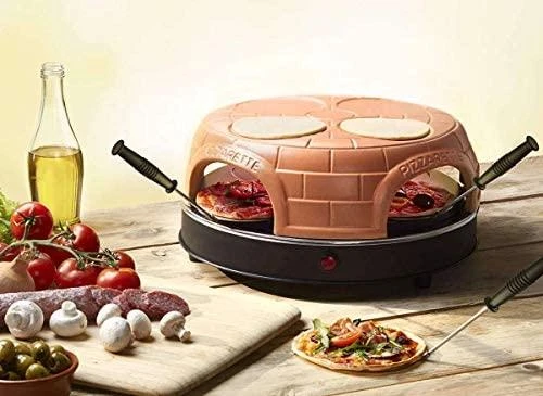 EMO Emerio Pizzarette picos keptuvė / kepsninė 1 pica(os / ų) 1100 W Juoda, Ruda