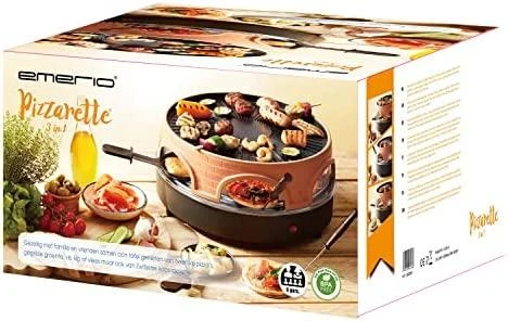 EMO Emerio PO-113255.4 rakleto kepsninė 1500 W Juoda, Ruda