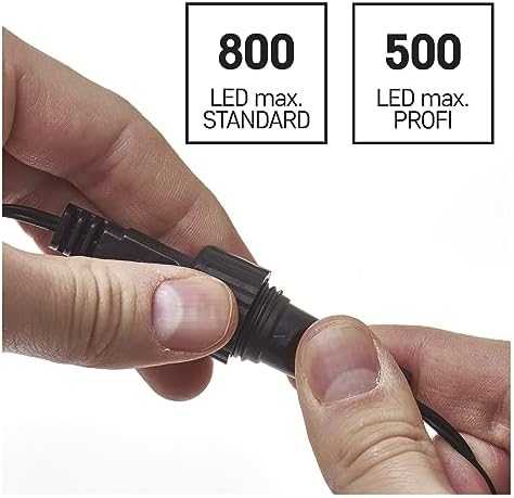 LED šviesos girliandų EMOS CONNECTING matinimo šaltinis, 30Vdc, 12W, su laikmačiu