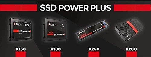 „Emtec“ SSD 2,5 „SATA X150“ 240 GB „Power Plus“