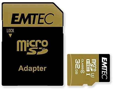 Karta Emtec Speedin Pro Micro SDXC 64 GB 10 klasės UHS-I/U3 A1 V30 (ECMSDM64GXC10SP)