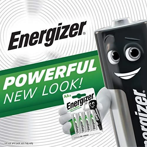 Energizer įkraunamos baterijos su personažo iliustracija