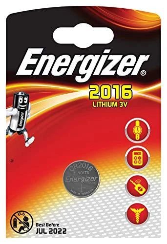 Elementas ENERGIZER CR2016, 3V