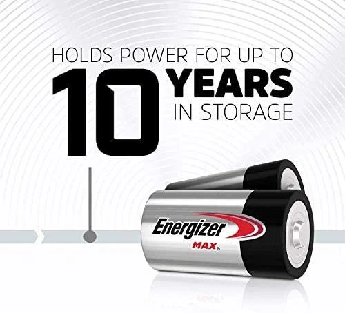 Baterija - Energizer 9V Max PowerSeal Technologija, 5 Metų Energijos Išlaikymas