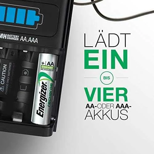 Energizer ACCU Recharge 1 Hour Baterijų įkroviklis