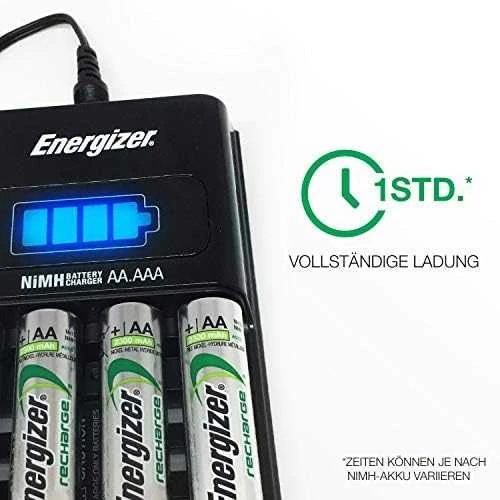 Energizer ACCU Recharge 1 Hour Baterijų įkroviklis
