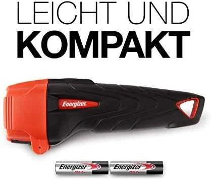 Energizer Durable Rubber LED guminis kompaktiškas žibintuvėlis 60 lm