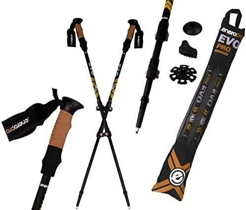 nordic walking lazdos su dėklu enero newicon