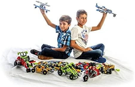 Engino Inventor Konstruktorius „Automobiliai“ (8 modeliai)