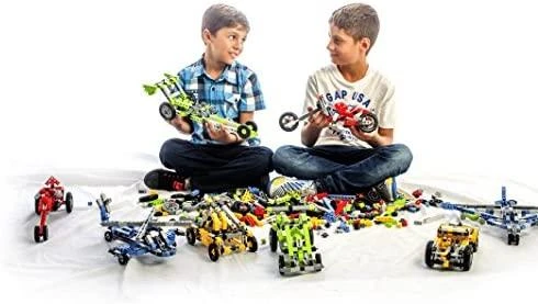 Engino Inventor Konstruktorius „Automobiliai“ (8 modeliai)
