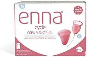 "Enna" ciklo menstruacinė taurė taurė M dydžio 2 taurės sterilizatorius