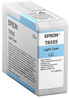 Epson T8505 | Rašalo kasetė | Šviesiai žalsvai mėlyna