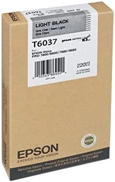 EPSON Tinte Light Juodas T603700 220 ml for Stylus Pro 4800/4880
