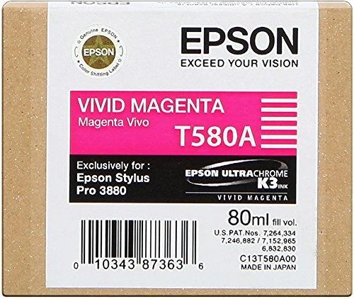 Epson Singlepack Vivid Magenta T580A00