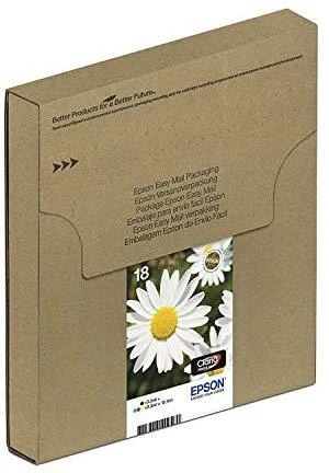 Epson 18 Multipack Ink cartridge, Juodas, žalsvai mėlyna, purpurinė, geltona