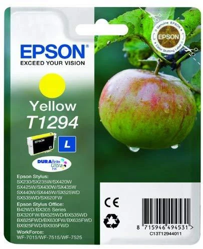 EPSON T1294 geltonos spalvos rašalinė
