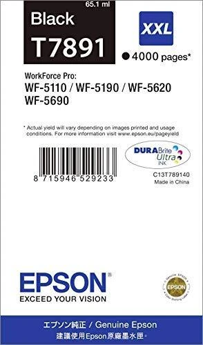Epson T7891 XXL rašalo kasetė, Juodas