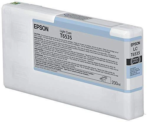 Šviesiai žalsvai mėlynos spalvos EPSON rašalas T6535, skirtas Stylus Pro 4900