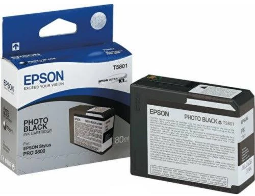 Epson rašalo kasetė Photo Juodas T580100