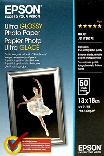 Fotopopierius Epson Ultra Glossy 13x18