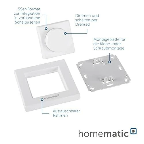 HomeMatic IP Homematic IP sukamasis jungiklis