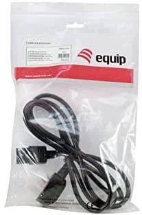 Maitinimo kabelis „Equip UK-BS1363“ ->C13 St/Bu juodas 2,00 m PVC polietileno maišelyje