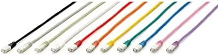 Equip Patchcord Cat6a, S/FTP, 5m, oranžinė (605674)