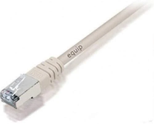 Equip Patchcord Cat6a, S/FTP, 10m, pilka (605606)