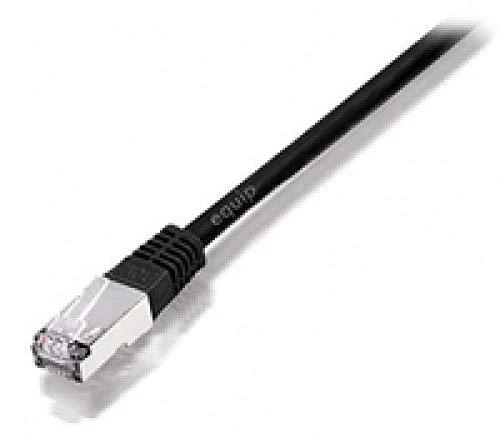 Equip Patchkabel Cat6A S/FTP 0,5 m Juodas (605697)