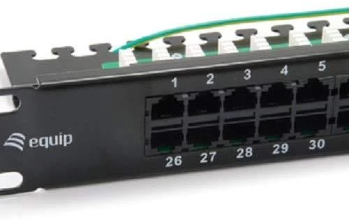 Equip 125295 komutacinė panelė 1U