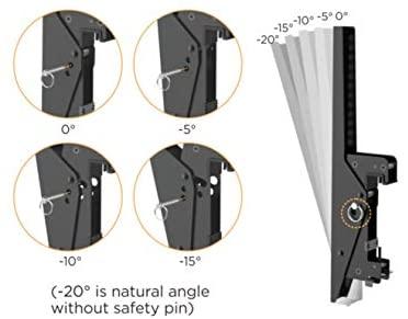 Laikiklis Equip Equip Deckenhalterung 45''-50''/3TFT je 50kg 1Gelenk neig. sw (Speditionsversand)