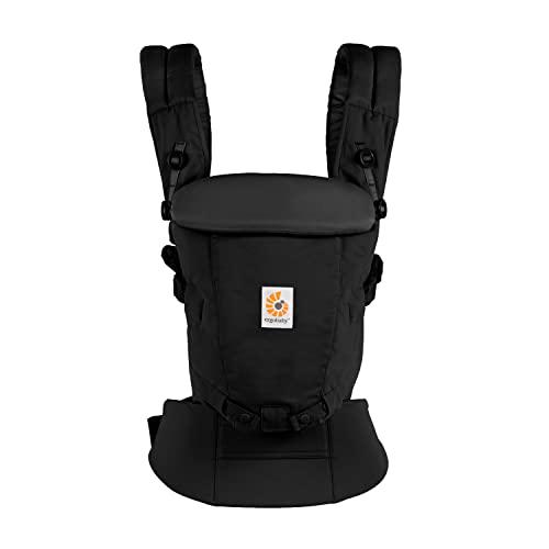 ERGOBABY nešioklė ADAPT SOFTTOUCH, Cotton, Onikso juodos spalvos, BCASTCONYX