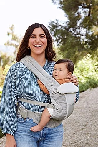 ERGOBABY nešioklė ADAPT SOFTFLEX, perlų pilkos spalvos, BCASFMGRY