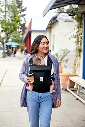 ERGOBABY nešioklė ADAPT SOFTTOUCH, Cotton, Onikso juodos spalvos, BCASTCONYX
