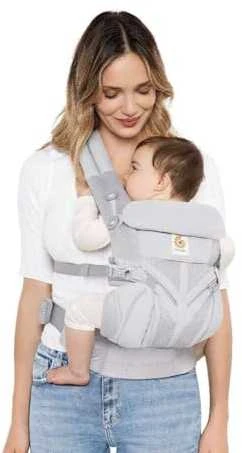 ERGOBABY nešioklė OMNI 360 COOL AIR Mesh, pearl pilkas, BCS360PGREY