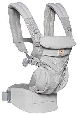 ERGOBABY nešioklė OMNI 360 COOL AIR Mesh, pearl pilkas, BCS360PGREY