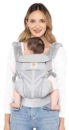 ERGOBABY nešioklė OMNI 360 COOL AIR Mesh, pearl pilkas, BCS360PGREY