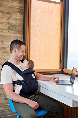 ERGOBABY nešioklė OMNI BREEZE, juodos spalvos, BCZ360PONYX