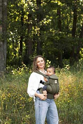 ERGOBABY nešioklė OMNI BREEZE, alyvuogių žalios spalvos, BCZ360POLIVE