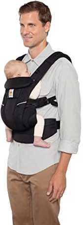 ERGOBABY nešioklė OMNI BREEZE, juodos spalvos, BCZ360PONYX