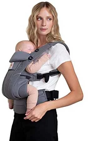 ERGOBABY nešioklė OMNI BREEZE, grafito pilkos spalvos, BCZ360PGRAPH