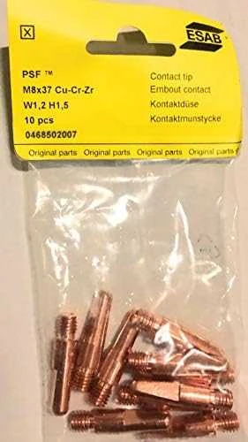 Suvirinimo antgalis ESAB M8x37mm 1,2mm
