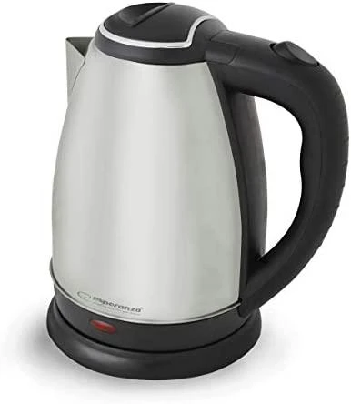 Elektrinis virdulys Esperanza Tugela EKK004I 1.8L, 2200W, inox matinis