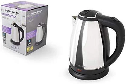 Elektrinis virdulys Esperanza Tugela EKK004I 1.8L, 2200W, inox matinis