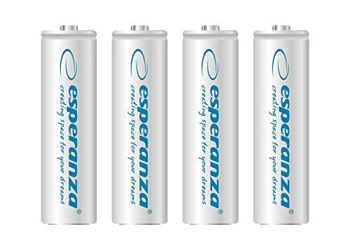 Esperanza EZA104W Įkraunama baterija Ni-MH AA 2000MAH x4