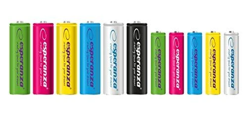 Esperanza EZA104W Įkraunama baterija Ni-MH AA 2000MAH x4
