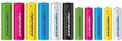 Esperanza EZA104W Įkraunama baterija Ni-MH AA 2000MAH x4