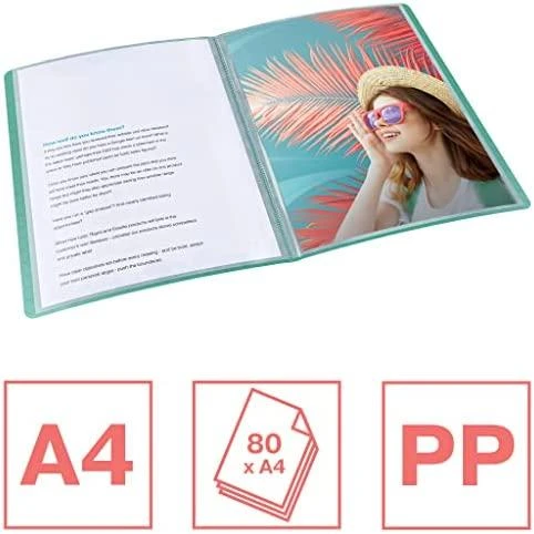 Esselte ALBUM OFERTOWY 40 KOSZULEK COLOUR`ICE Žalias